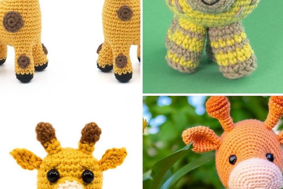 10 Crochet Giraffe Free Patterns