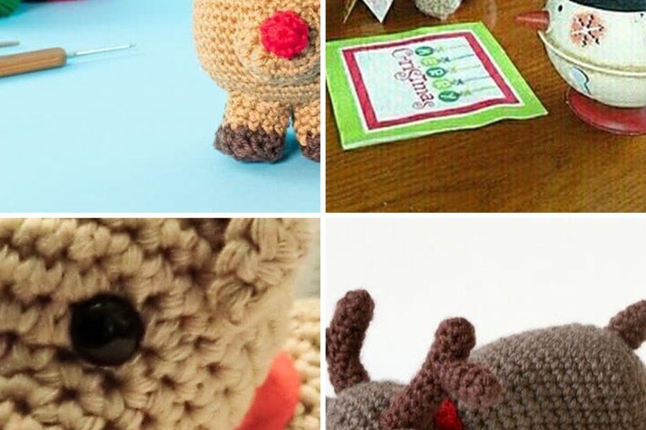 10 Crochet Reindeer Free Patterns