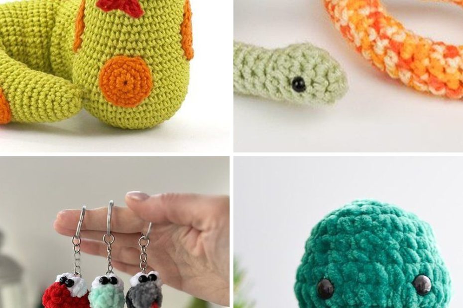 14 Crochet Snake Free Patterns