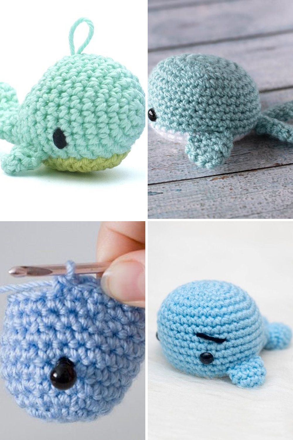 12 Crochet Whale Free Patterns