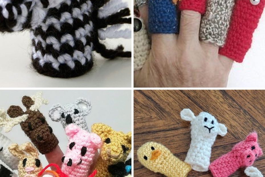 10 Crochet Finger Puppets Free Patterns