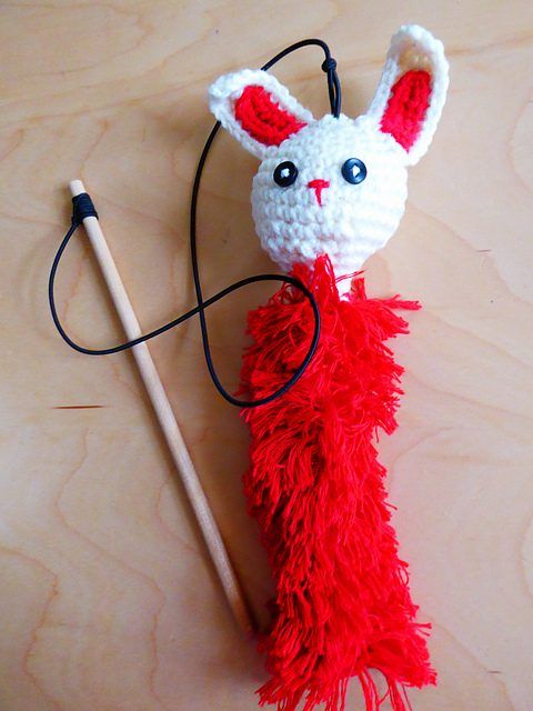 Bunny Cat Toy free crochet pattern by Lake Elemzy