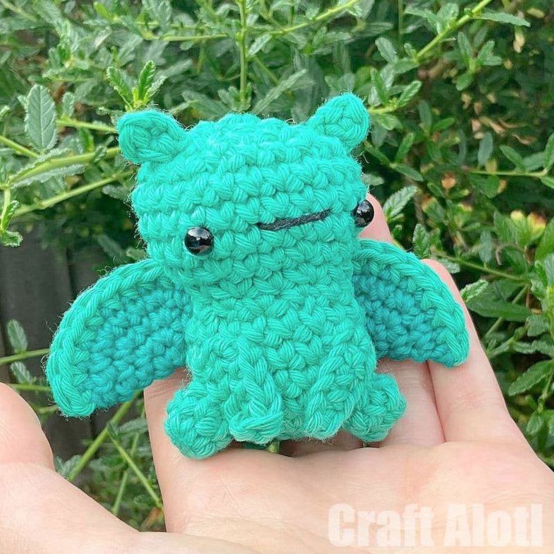 Baby Dragon by Craft Alotl free crochet pattern by Craft Alotl