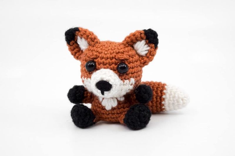 Mini Amigurumi Fox free crochet pattern by Supergurumi