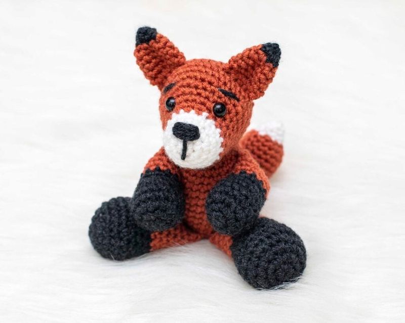 Felix the Fox free crochet pattern by Nicole Chase