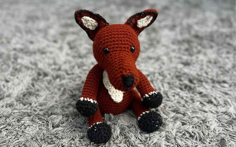 Red Fox free crochet pattern by Lucy Kate Crochet