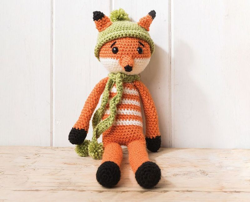 Fernando the Fox free crochet pattern by Lucy Anwar (idillydallyami)