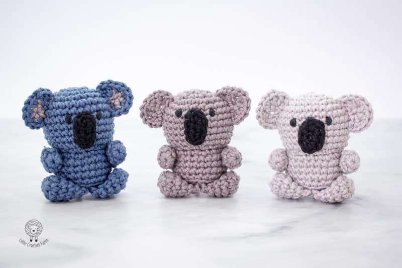 Little Koala by Little Crochet Farm free crochet pattern by Little Crochet Farm
