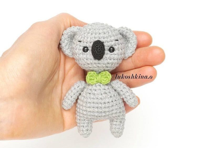 Little Koala by Olga Lukoshkina free crochet pattern by Olga Lukoshkina