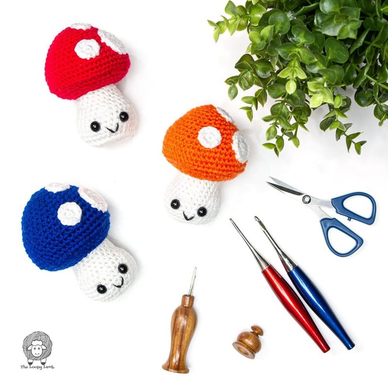 The Fun Guys free crochet pattern by Ashley Parker