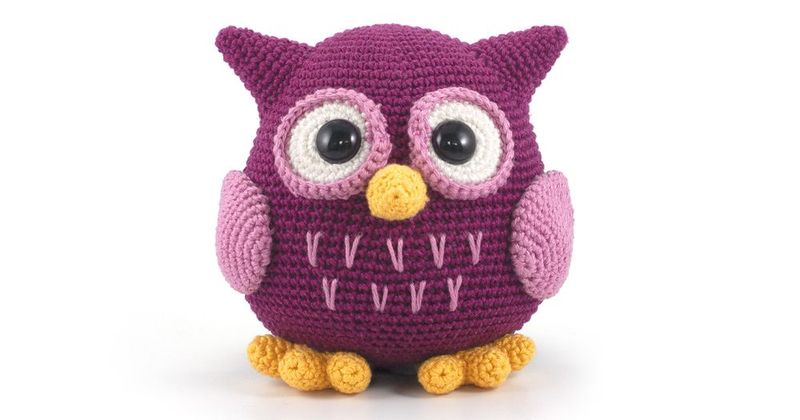 Hootie the Owl free crochet pattern by Mariska Vos-Bolman