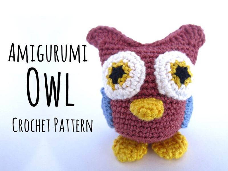 Amigurumi Crochet Owl free crochet pattern by Supergurumi