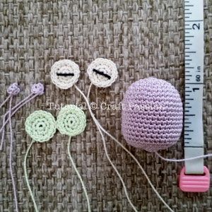 Micro Owl Charm free crochet pattern by Joanne Loh