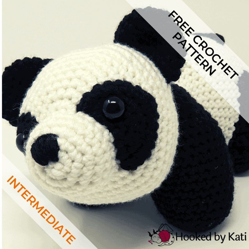 Ying the Panda free crochet pattern by Kati Brown