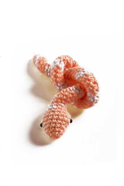 Salvadore Snake free crochet pattern by Lion Brand Yarn
