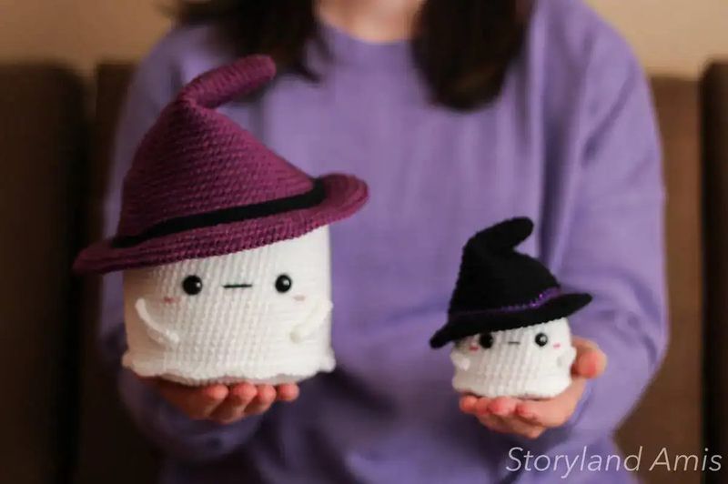 Scout the Ghost free crochet pattern by Storyland Amis (Holly Lanier)